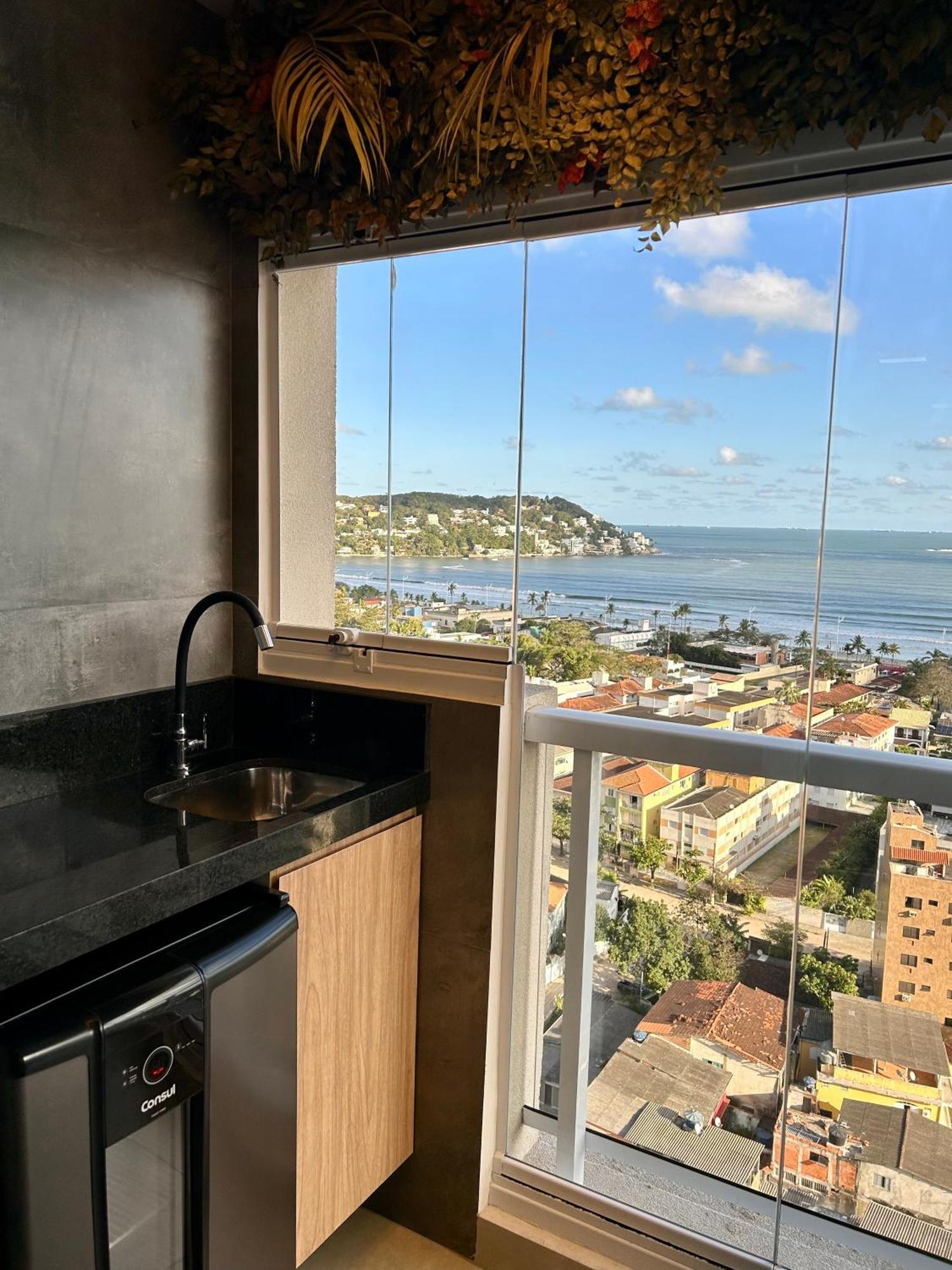 Apt Enseada Vista Mar Guarujá Eksteriør billede