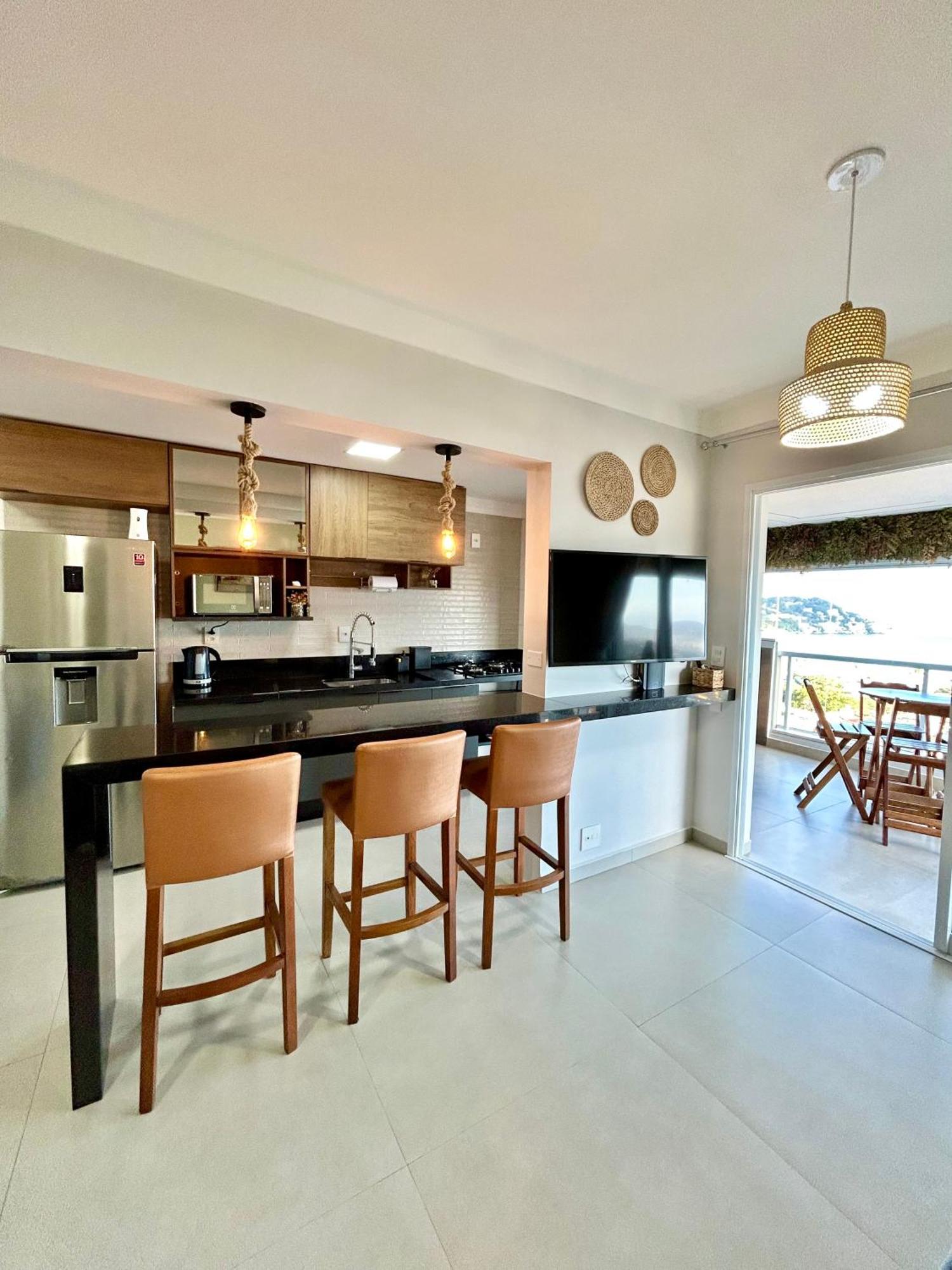 Apt Enseada Vista Mar Guarujá Eksteriør billede